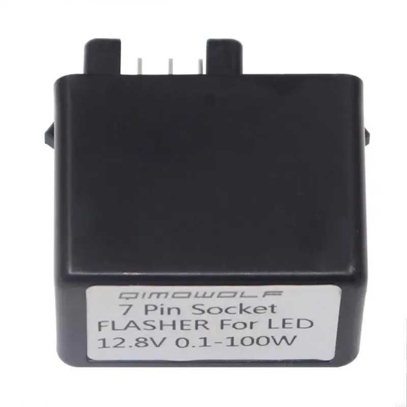 Professional High Load Capacity 7 Pin Relays Fit for DIYer Electronic Projects & Lighting Systems Optimized Flasher Use