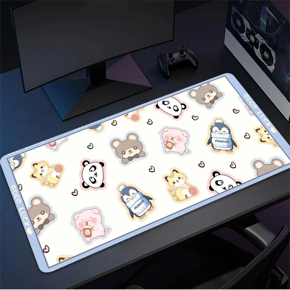 

Коврик для мыши Cartoon Animal Xxl 900 × 400, резиновый коврик, настольные коврики, геймерский шкаф, коврик для мыши, игровые аксессуары для ПК, настольный коврик, коврик для мыши, коврик для мыши