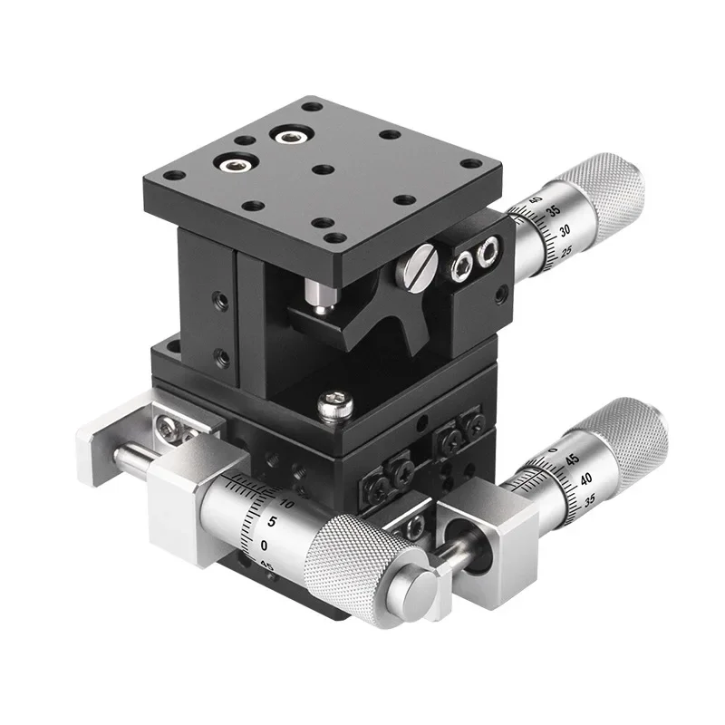 XYZ axis sliding table, three-dimensional axis manual displacement fine-tuning lifting platform, experimental LD40/60/80/90/125