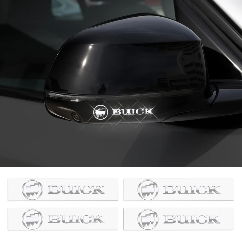

2/5/10pcs Car Logo 3D Metal Stickers Decorative Accessories For Buick Century Excelle XT Envision Park Avenue Envista GL8 GL6