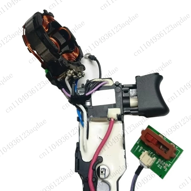 DCF850 Electric Wrench Motor Switch Square Spindle Housing Gearbox Original Spare Parts