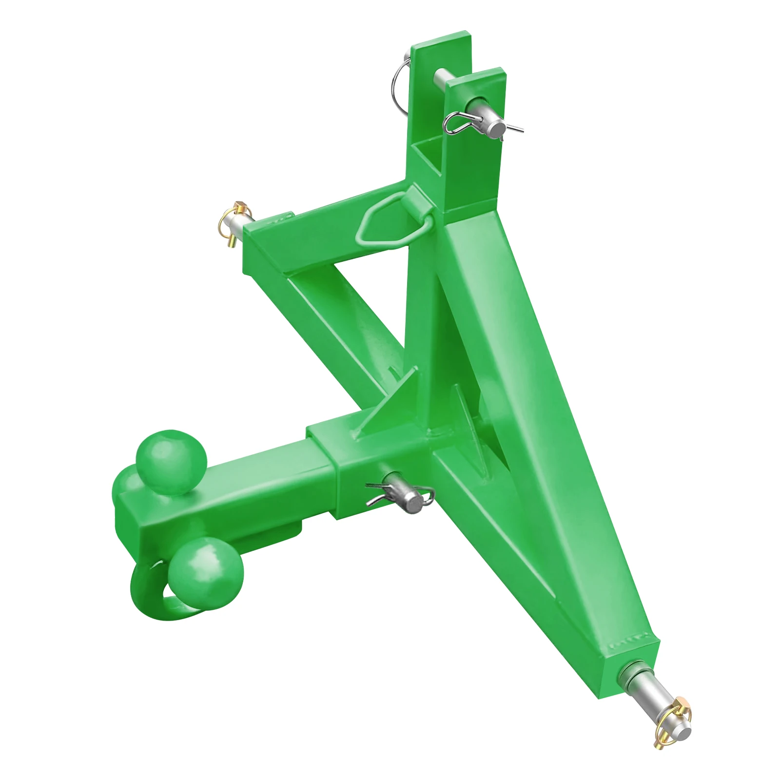 Assembly 10000lbs Green Heavy Duty Trailer Hitch Portable Stable Trailer Hitch Receiver for Trailers Agricultural Tools