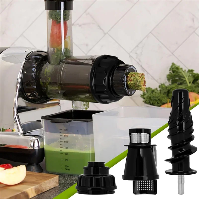 

A21F-Juicing Auger End Cap And Juice Screen For Omega Juicer Body Replacement Parts NC900HDC NC800HDS 8006 8005 8004 8003