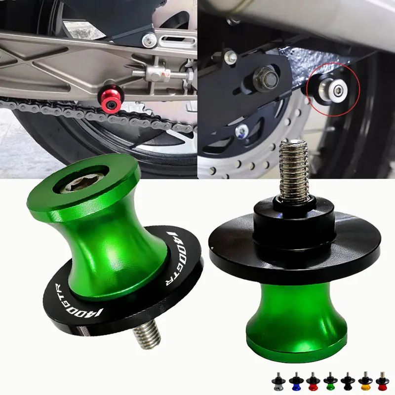 Vis de démarrage arrière CNC universelle pour moto KAWASAKI GTR1400/CONCOURS GTR 1400, accessoires de stationnement