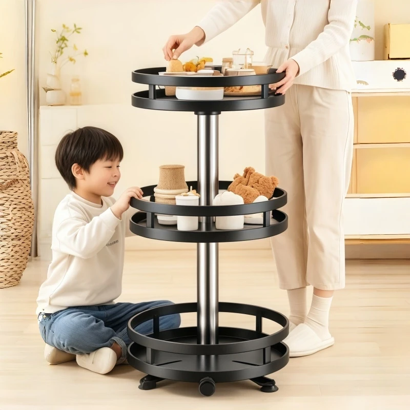 

Rotatable Kitchen Storage Rack kitchen Accessories Spice Storage Rack Clean Storage 360 Degrees Rotatable Organizer Turntable