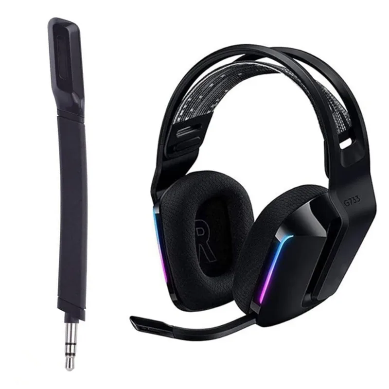 Replacement Microphone Professional Clear Noise Reduction Mic Replacement For Logitech G733 Lightspeed Wireless Headset