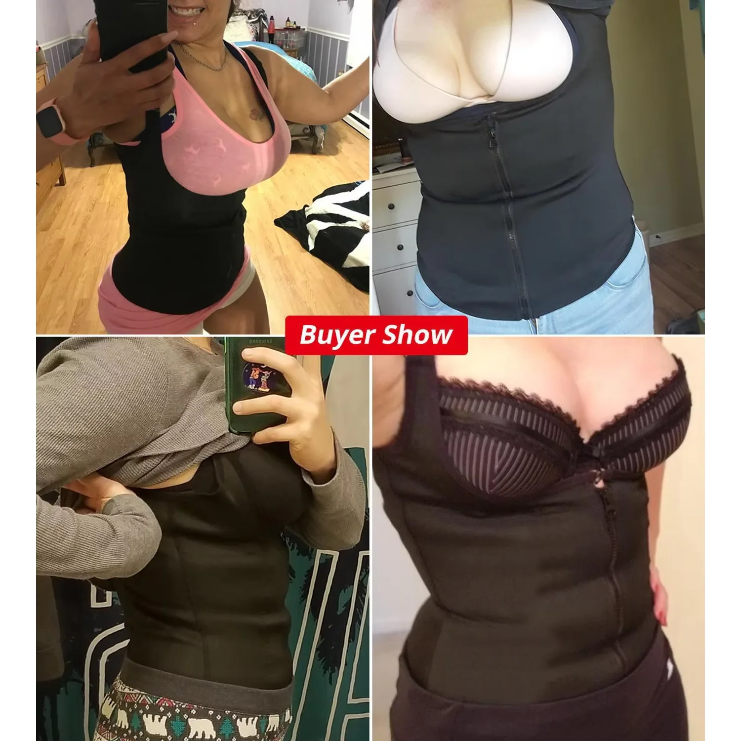 発汗ウエストトレーナーベストシェイプウェア痩身コルセット減量用ボディシェイパーサウナスーツ圧縮タンクトップ腹ガードル