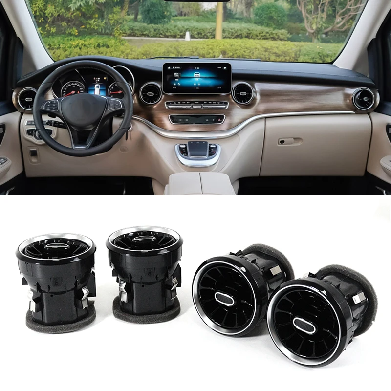 Car Front Interior Dashboard A/C Air Outlet Turbo Conditioning Vent For Mercedes Benz V Class W447 Vito V250 V260 A4478308602