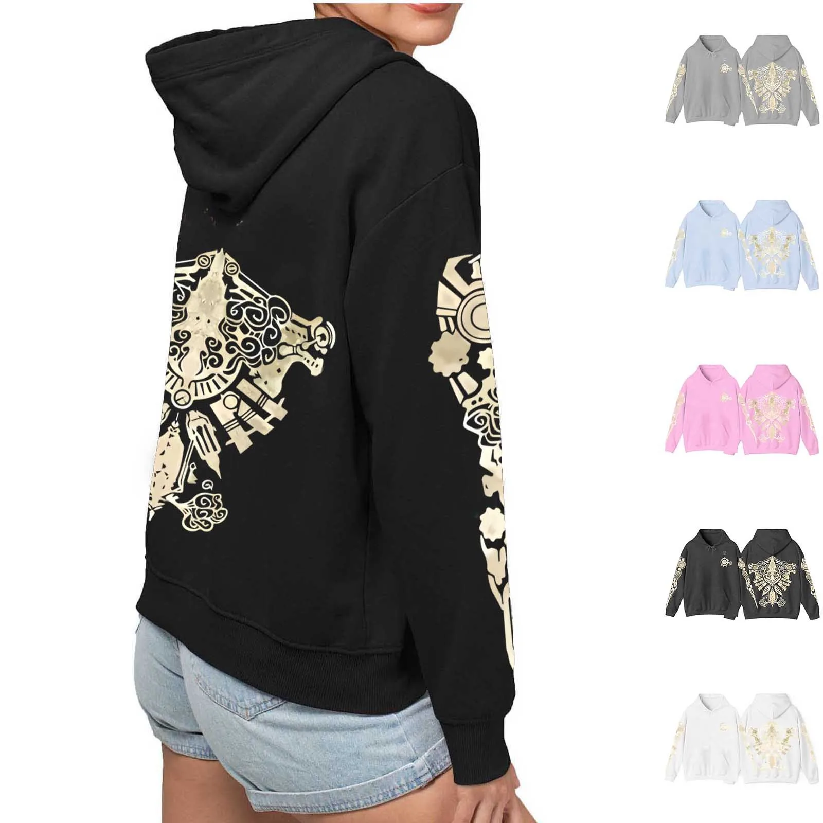 Oversized Womens Sweatshirts Fleece Hoodies Long Sleeve Shirts Pullover Fall Clothes With Pocket Winter 2025