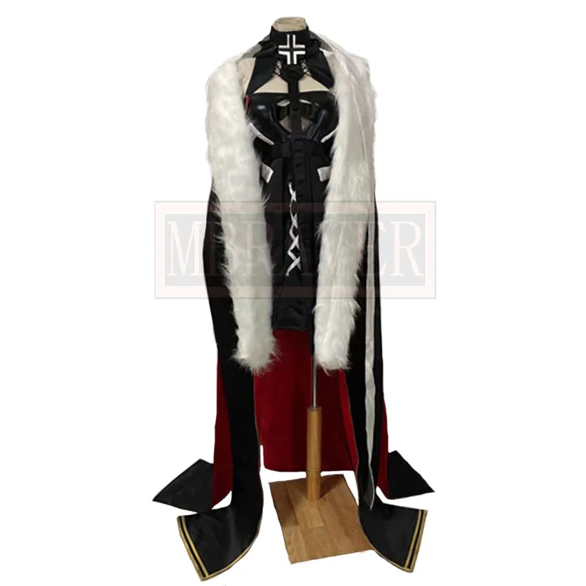 

Azur Lane KMS August von Parseval Cosplay Costume Halloween Christmas Uniform Custom Made Any Size