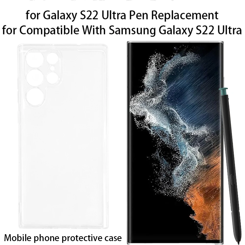 Für Samsung Galaxy S22 Ultra Stylus S Pen Touch-Stift Ersatzstift mit Ersatzspitzen & Langlebiger TPU-Schutzhülle – Detail 4