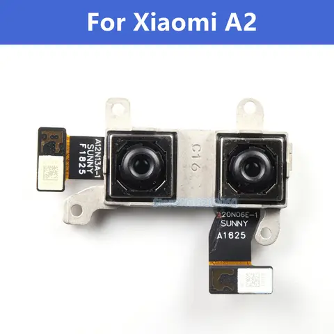 Fotocamera per Xiaomi A2 Mi A2 MiA2 6x fotocamera posteriore principale posteriore grande modulo fotocamera cavo flessibile