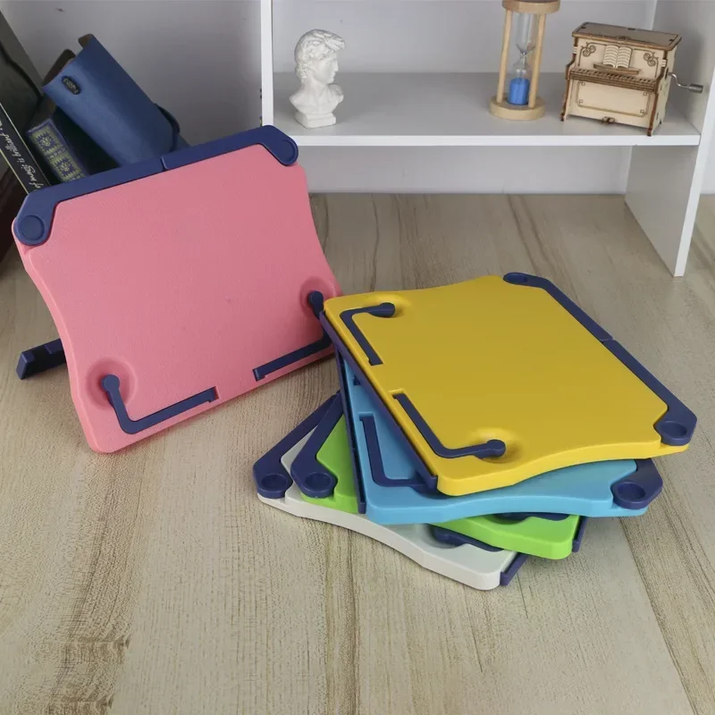 

Folding Holder Organizer for Music Score Tablet, Portable Folding Bookend Stand, Atril Reading Book Stand, Books Recipe Shelf