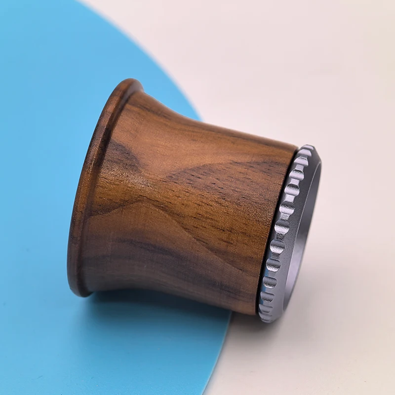Black Walnut Wood Magnifier 5X Magnifying Loupe For Watchmakers And Jewellers Watch Tools
