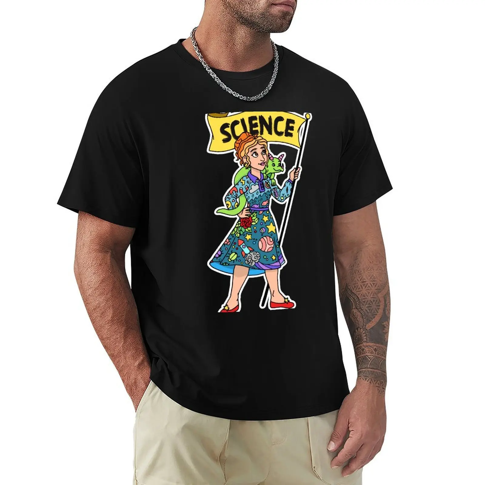 Hop on the Magic SChool Bus T-Shirt Work Outdoor Short Sleeve Tee