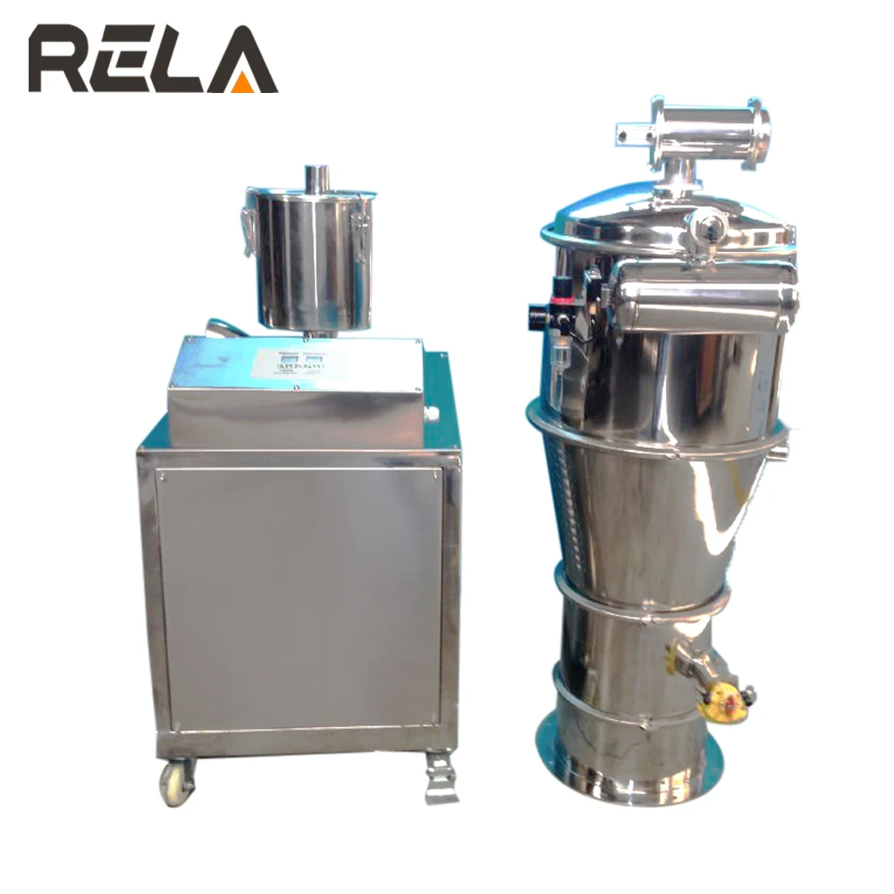 CE electric vacuum conveyor system stainless steel food feeder granule feeding machine for grain maize rice flour spice sugar