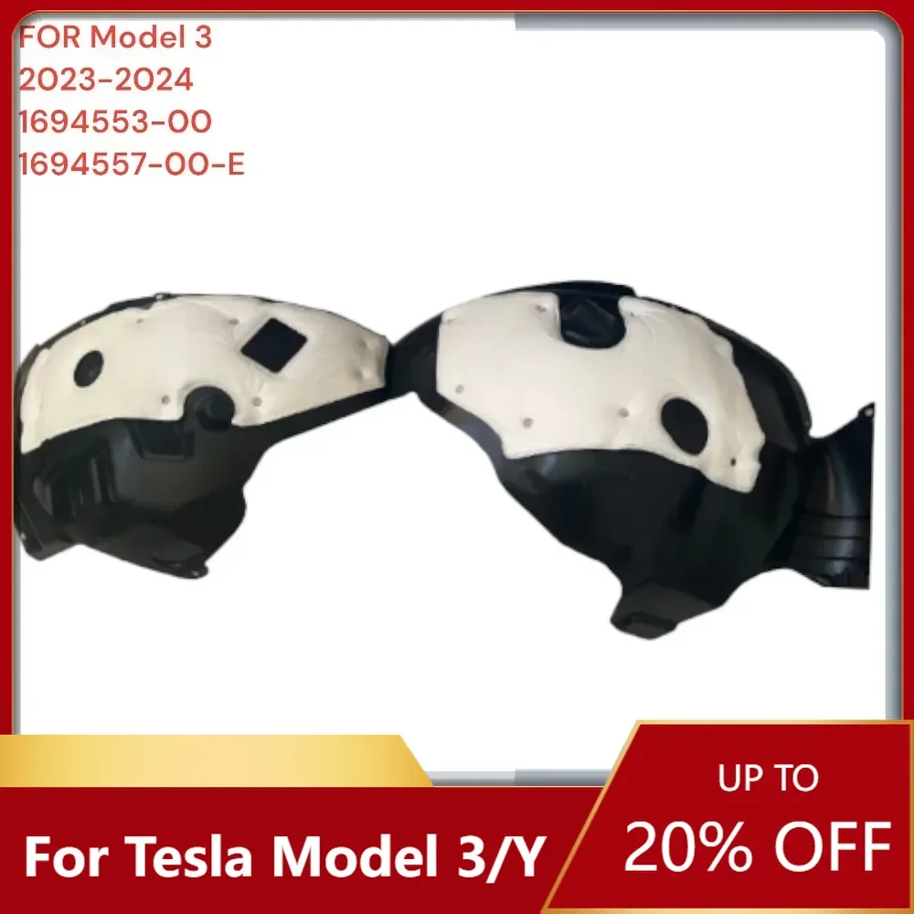 

For Tesla Model 3 Highland 2023 2024 Inner Fender Liner 1694553-00 1694557-00-E HIGH QUALITY