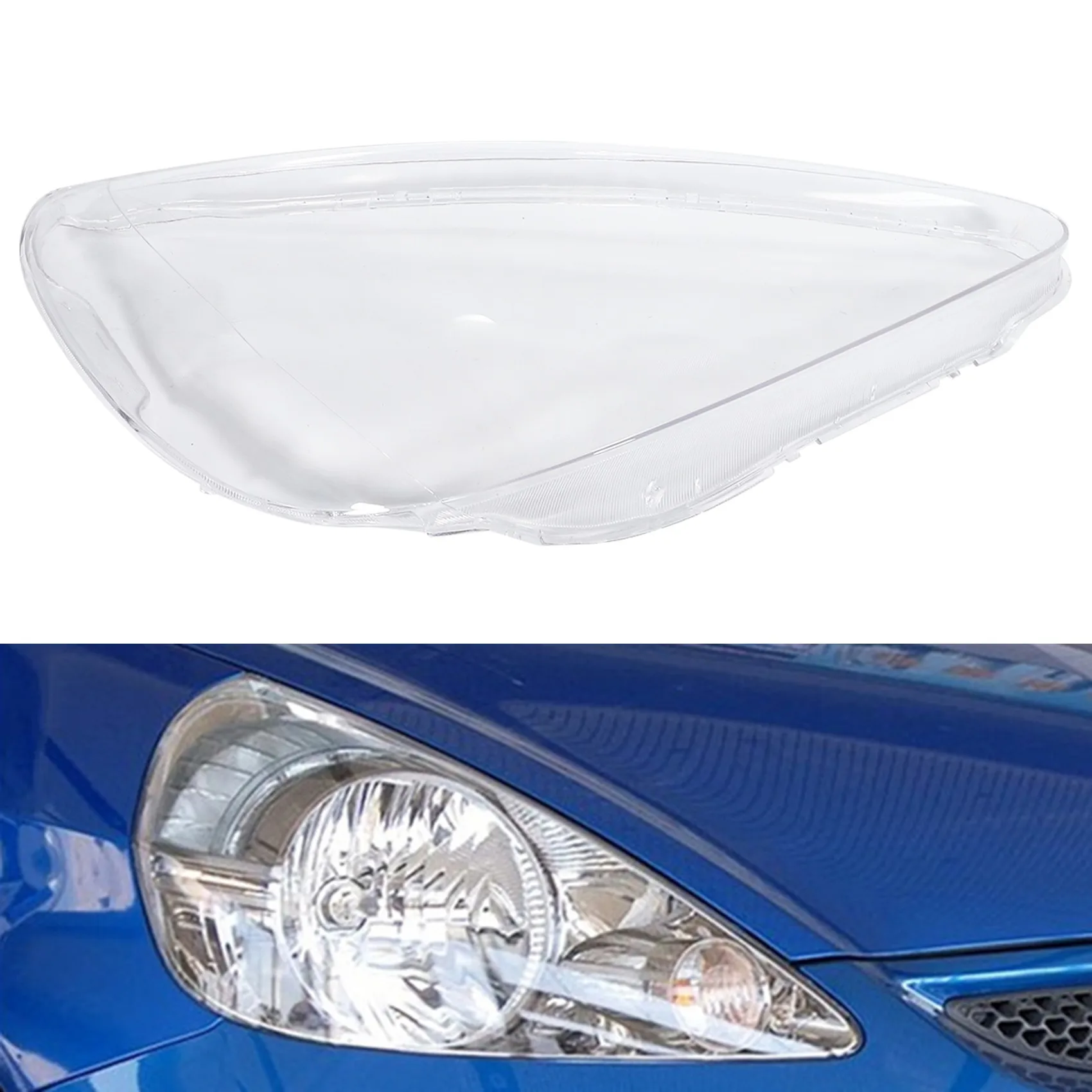 Auto Transparante Lampenkap Koplamp Cover Glazen Lampenkap Voor Koplamp Behuizing Voor Honda Fit Hatchback 03-07