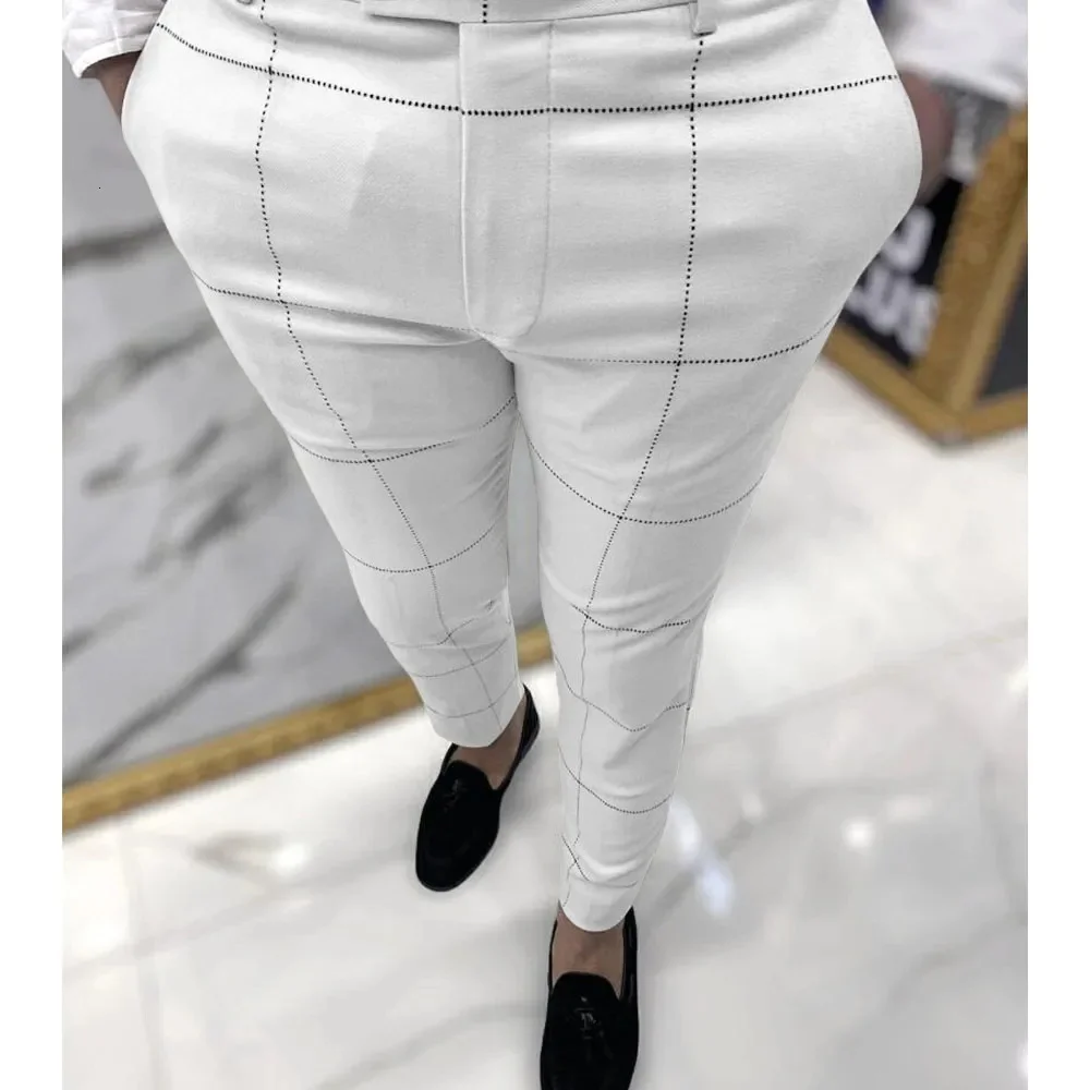 Long Pants Men's Casual Pants Men's Straight Leg Pants Business Suit Pants Men's Brand Designer Suit Pants MA2