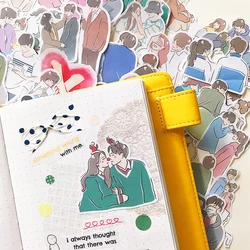 42pcs Couple Love  stickers/Scrapbooking Stickers /Decorative Sticker /DIY Craft Photo Albums
