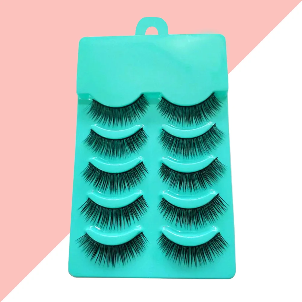 Faux cils en Fiber 3D, naturels, longs, pour fête, mariage, maquillage quotidien, outils d'extension de cils