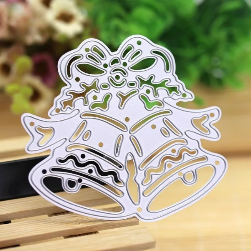 1PC Metall Stanzformen Weihnachten Jingle Bell DIY Schablone Dekorative Scrapbooking Handwerk