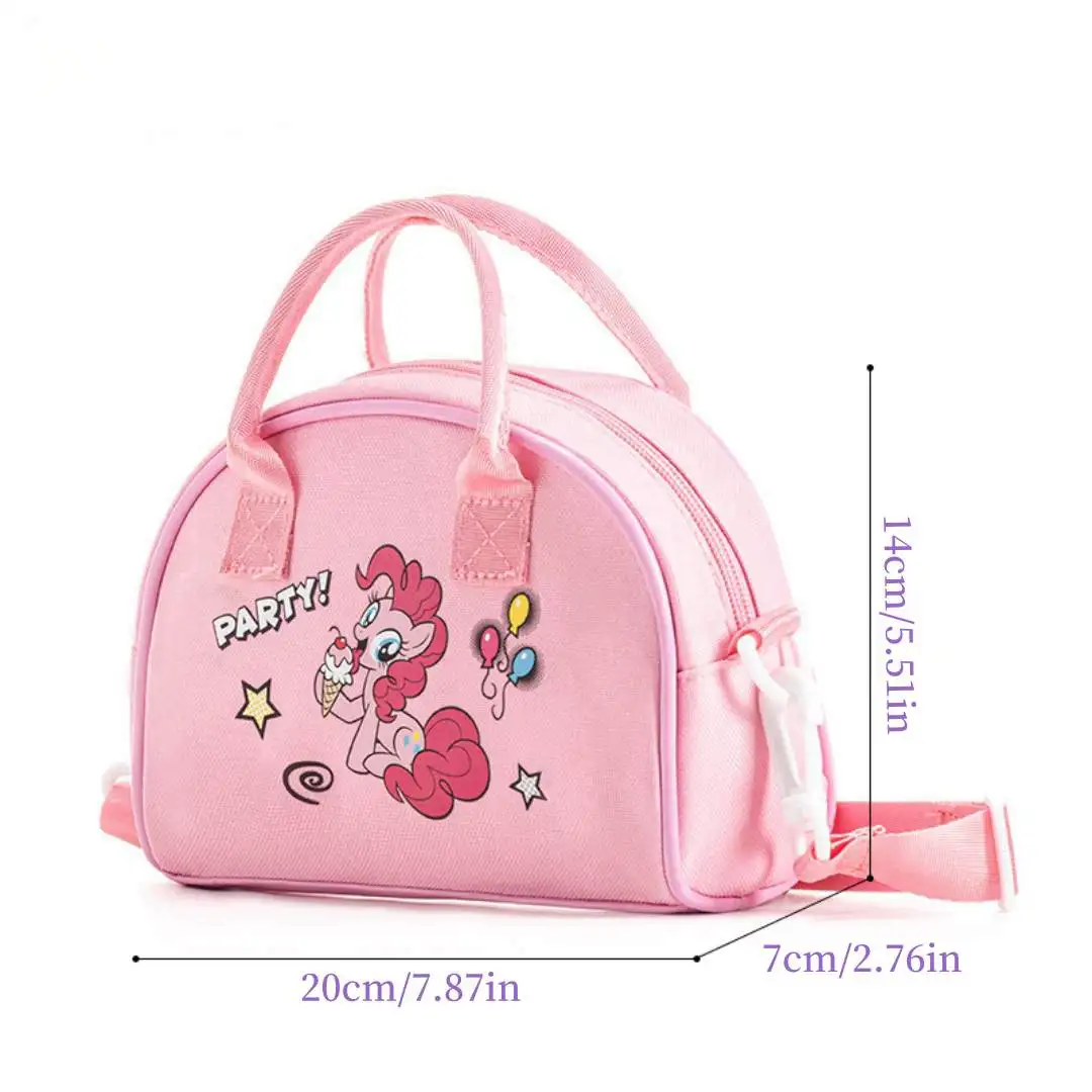 My Little Pony Girl's Crossbody Bag Pinkie Pie Large Capacity Zipper Bag for Commuting Outings for Girls & Students. - view 6