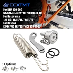 Motorcycle Sidestand Kickstand Springs Botls Kit For KTM XC XCF SX SXF EXC EXCF XCW 125-530cc 2008-2025 For Husqvarna TE TC TX