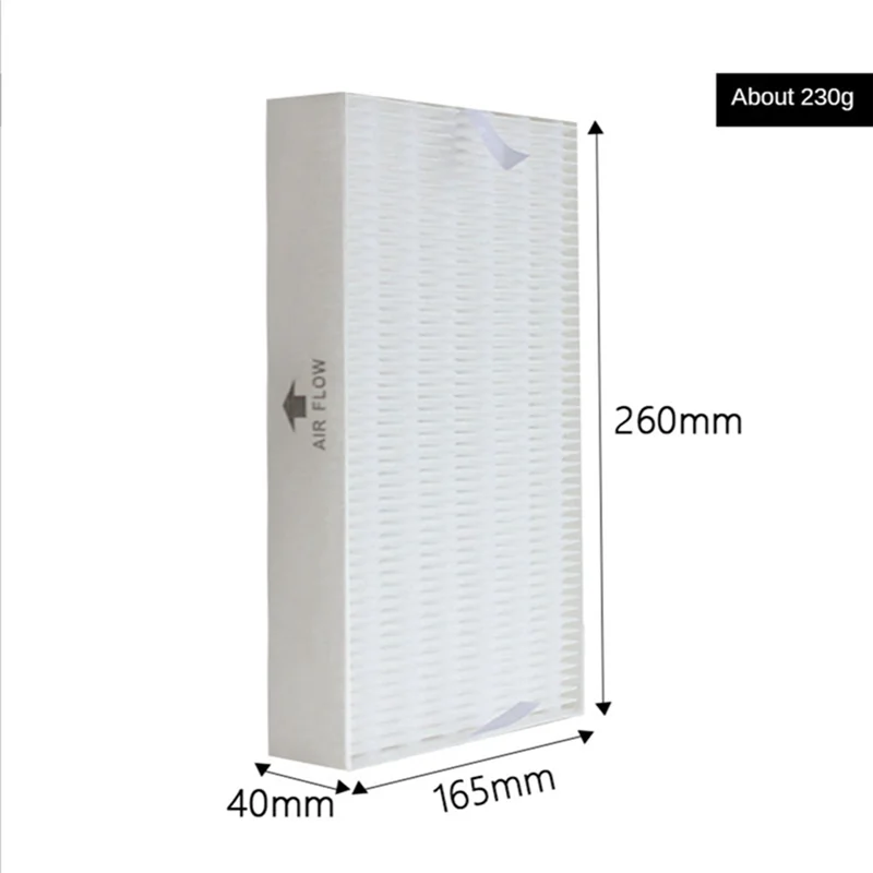 200 공기 청정기용 ABGU 5 세트 Hepa 필터 및 탄소 면 공기 청정기 액세서리