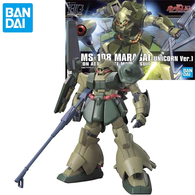 

Bandai HGUC Gundam UC RMS-108 MARASAI Unicorn Ver. 1/144 Scale Plastic Model Kit Action Figures Gifts and Collectibles for Kids