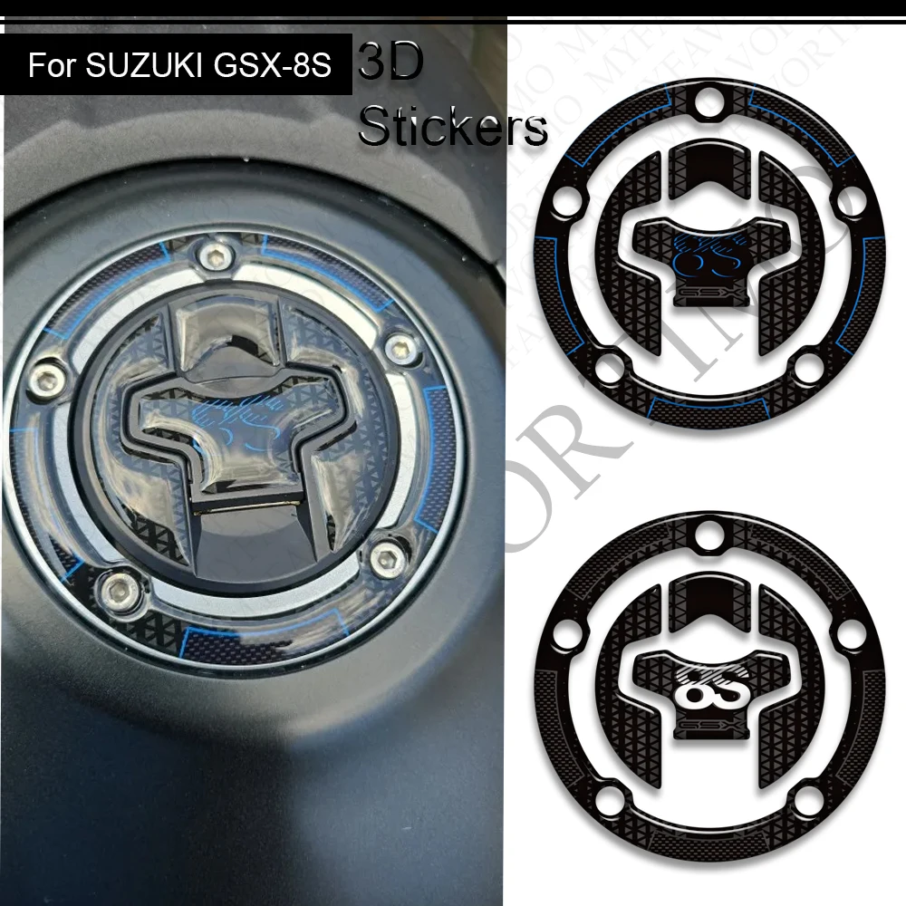 

Motorcycle For Suzuki GSX-8S GSX 8S GSX8S Tank Pad Side Grips Gas Fuel Oil Kit Knee Fairing Fender Protector Stickers 2023-2025