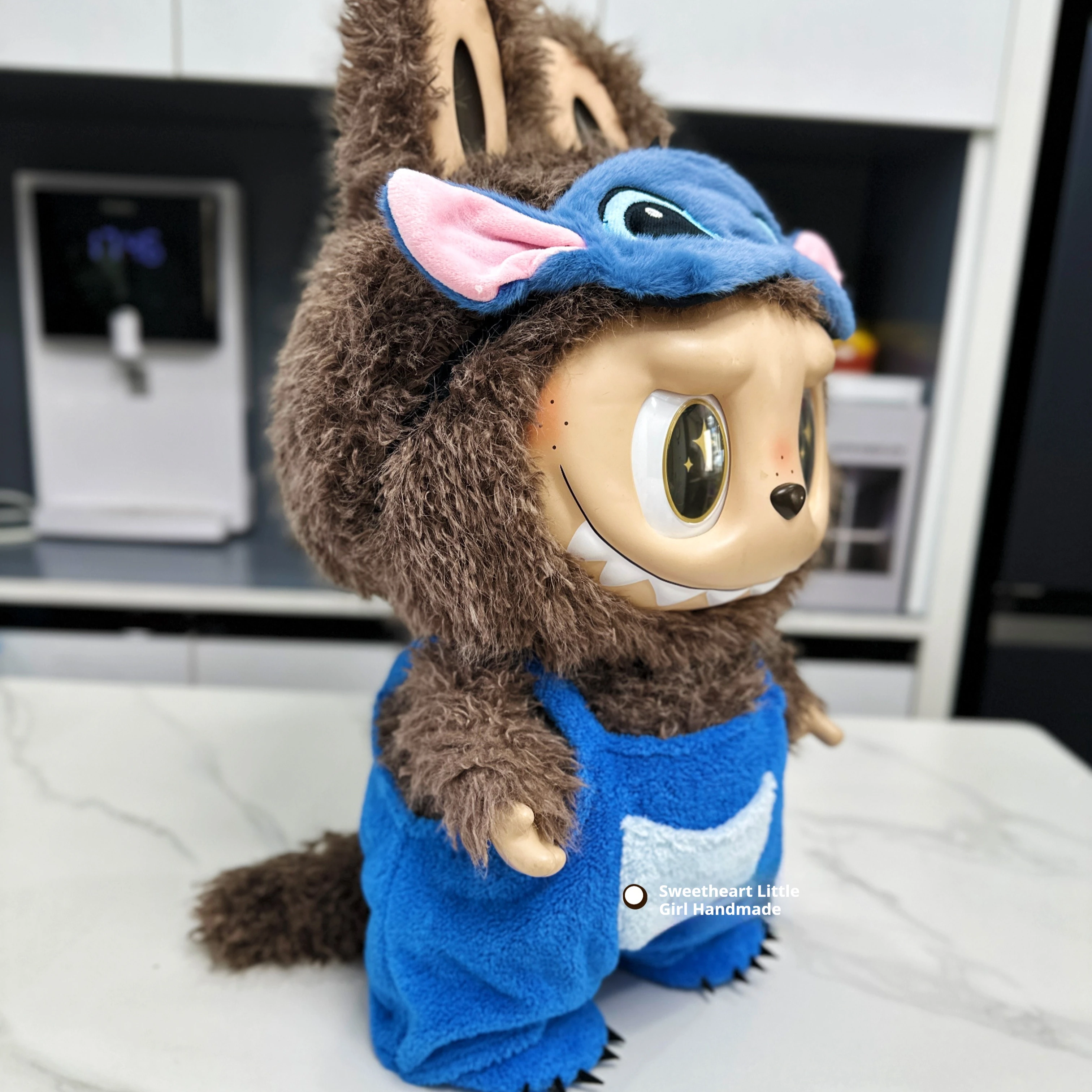 ملابس لطيفة لـ 58 سنتيمتر Labubu Zimomo دمى كبيرة الملابس الكرتون غرزة الملابس مجموعة فستان إكسسوارات دمي مخصص لتقوم بها بنفسك اللعب الهدايا