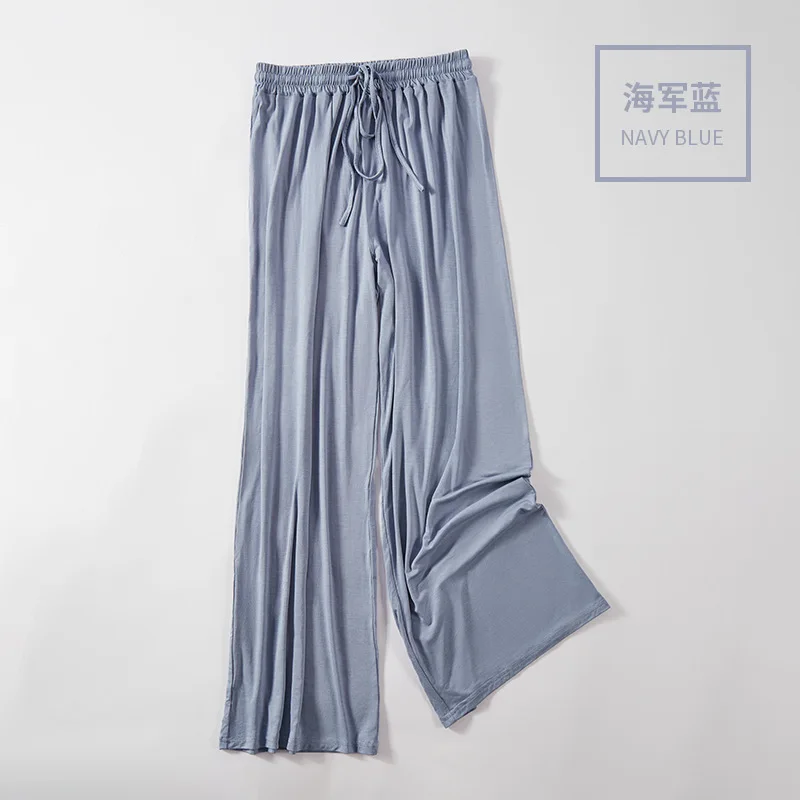 Pantalones de baile de Modal para adultos, pantalones de cuerpo recto para mujer, pantalones de entrenamiento de baile moderno sueltos, pantalones de Yoga delgados de cintura alta, Pan de Ballet