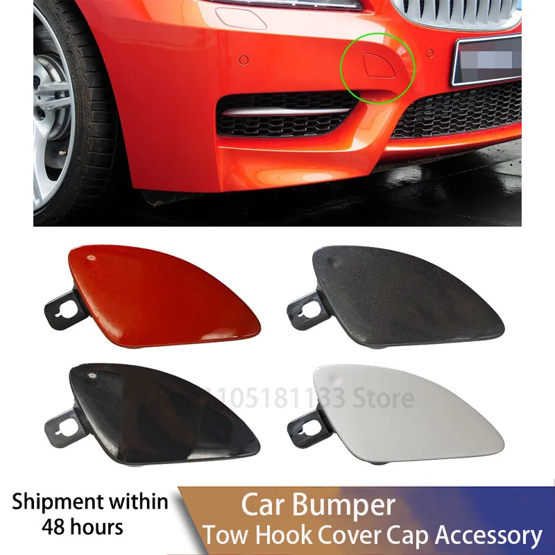 For BMW E89 Z4 M Sport Front Tow Hook Cover Cap Painted Exact Fit for 2009-2016 Z4 Roadster Models Replacement 51118048042
