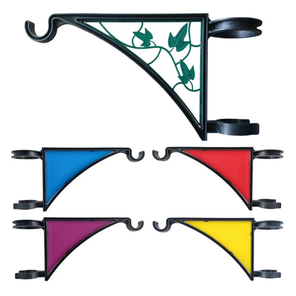 

Outdoor Display Hook Cast Iron Bracket Versatile Usage Vintage Design Charming Aesthetic Easy Installation 32*24*4cm