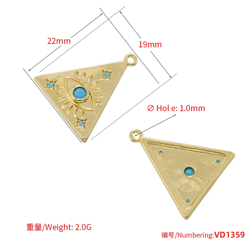 ZHUKOU Heart charms for jewelry making Band-Aid Star charms for jewelry double butterflies jewelry pendant wholesale VD1358