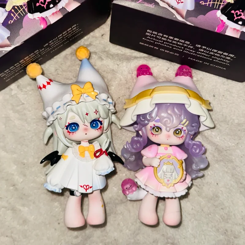 오리지널 Ninita 매직 미러 파라다이스 시리즈 블라인드 박스 카와이 다크 로리타 데스크탑 장식 트렌디 장난감 미스터리 박스 생일 선물