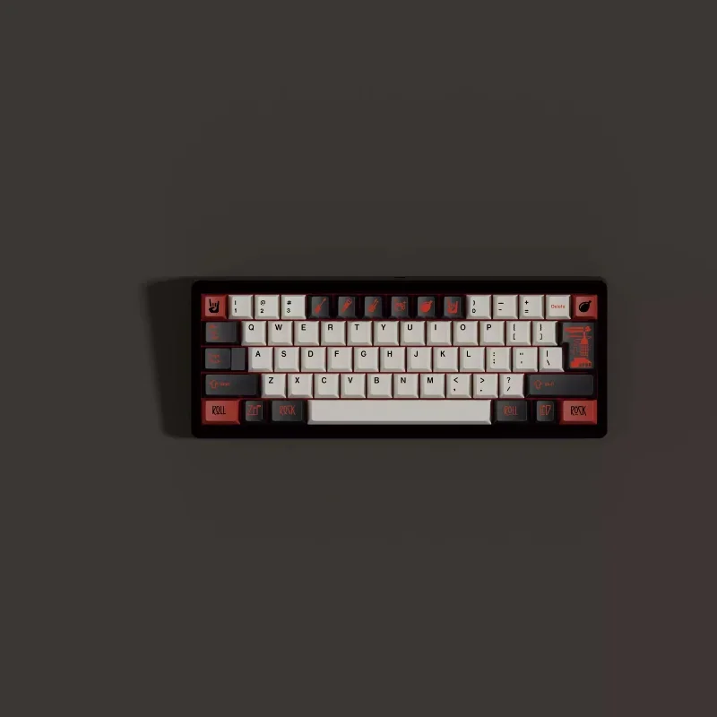 

GMK Led Zep Keycaps Set PBT 5-Sided Thermal Sublimation Customized Cherry Profill Mechanical Keyboard Key Caps Accessories Gift