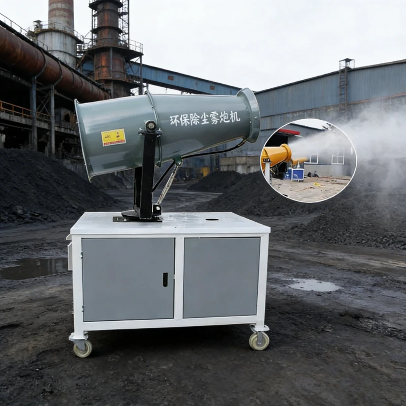 

Safe Operation Water Mist Fog Sprayer Cannon /Mist Cannon Fogging Machine/Industrial Use Remote Control Fog Cannon for Sale