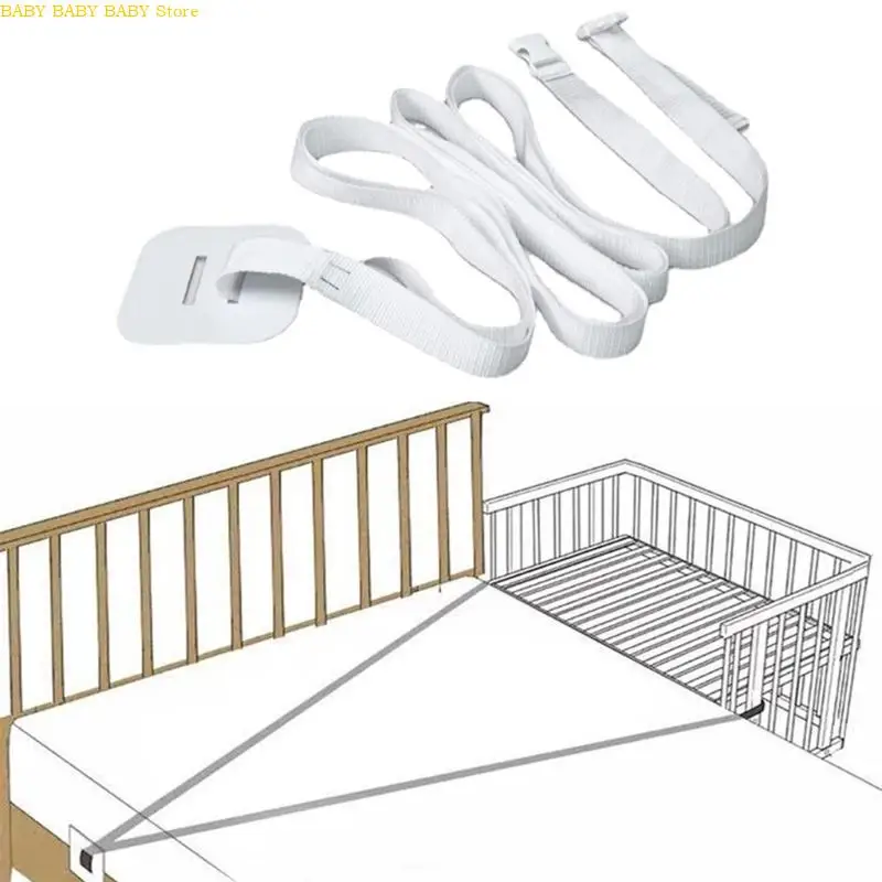 

600cm Strap for Baby Bed Side Cot Attachment Bed Accessories Fixed Strap for Docking to the Adult Bed Attachment System
