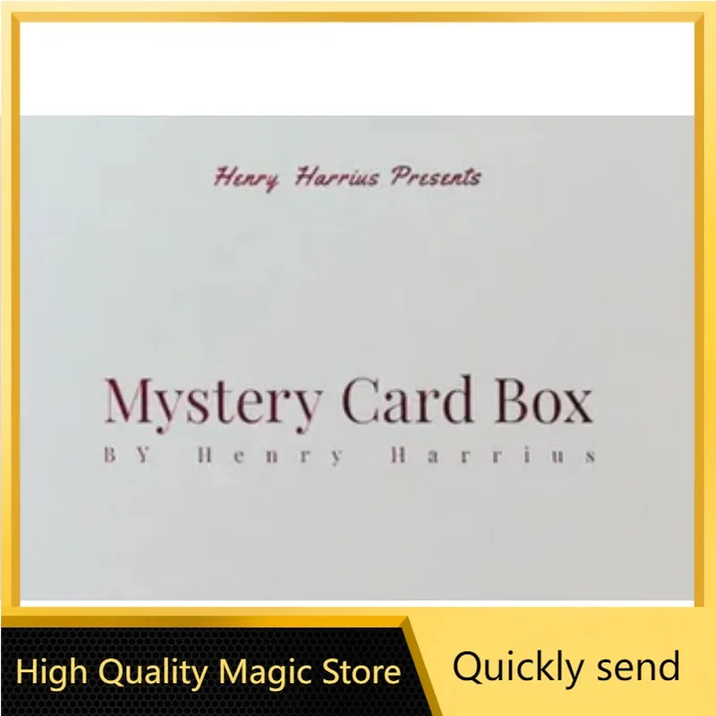 

Mystery Card Box by Henry Harrius Magic tricks ( High Quality Magic Store Download ）