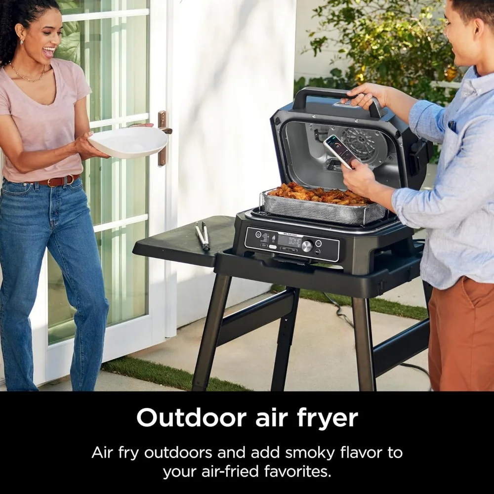 Imagem -04 - Woodfire Pro Connect Outdoor Grill e Smoker Bluetooth Ativado para Aplicativo Master Grill Bbq Smoke Premium xl em Og951