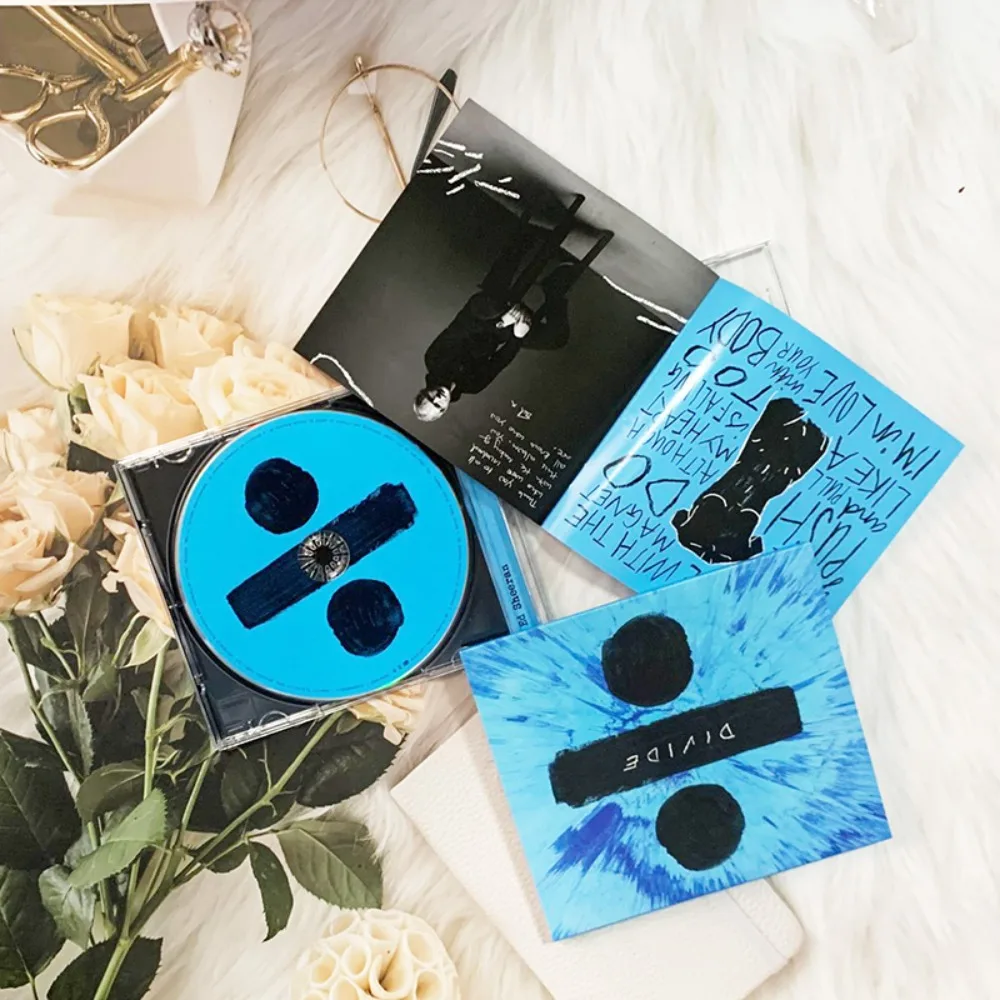 ED SHEERAN Divide Deluxe Edition Álbum de CD Registro de coleccionista de música pop occidental