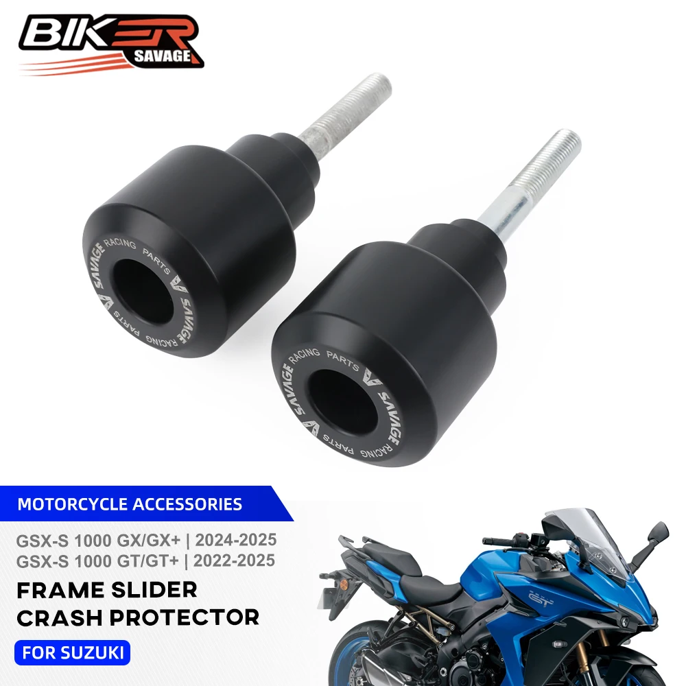 

2025 для SUZUKI GSX-S 1000, рама, слайдер, защита от столкновений GSX-S1000 GX + GT + 2022, защита от падения мотоцикла, противоударные накладки для двигателя