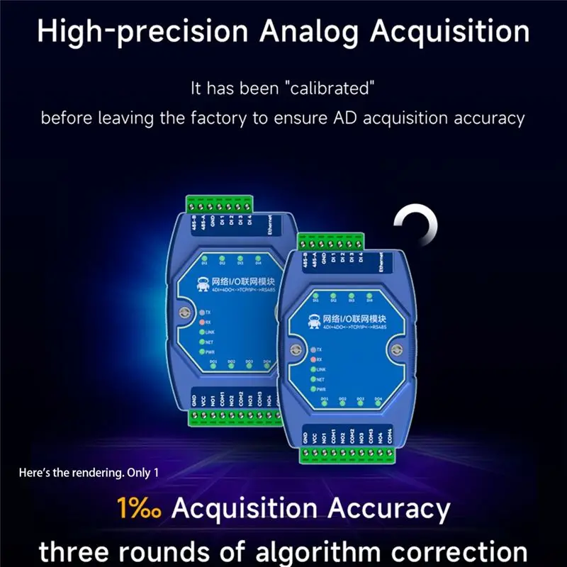 A78I ME31-AXAX4040 ModBus Gateway 4DI+4DO CDEBYTE IoT Ethernet I/O Modem Server RJ45 RS485 Acquisition Control Module