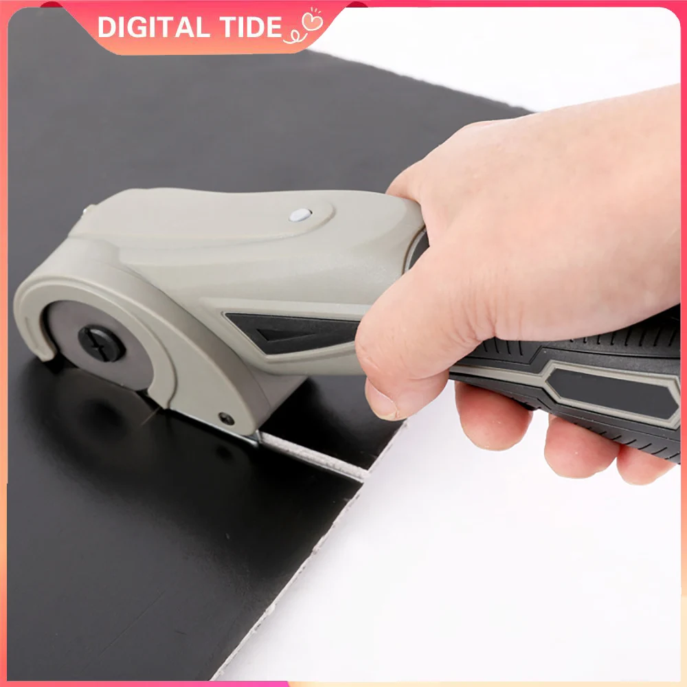 

6mm Grey Electric Scissors Electric Cardboard Cutter Wireless Electric Scissors for Fabric Cutting