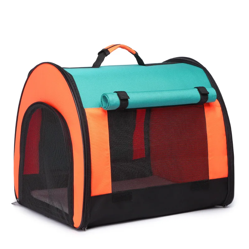 

Home & Garden Pet Productsb Cat Carriers & Bags New summer dog bag cat bag portable hand-in-hand foldable large pet bag tote bag
