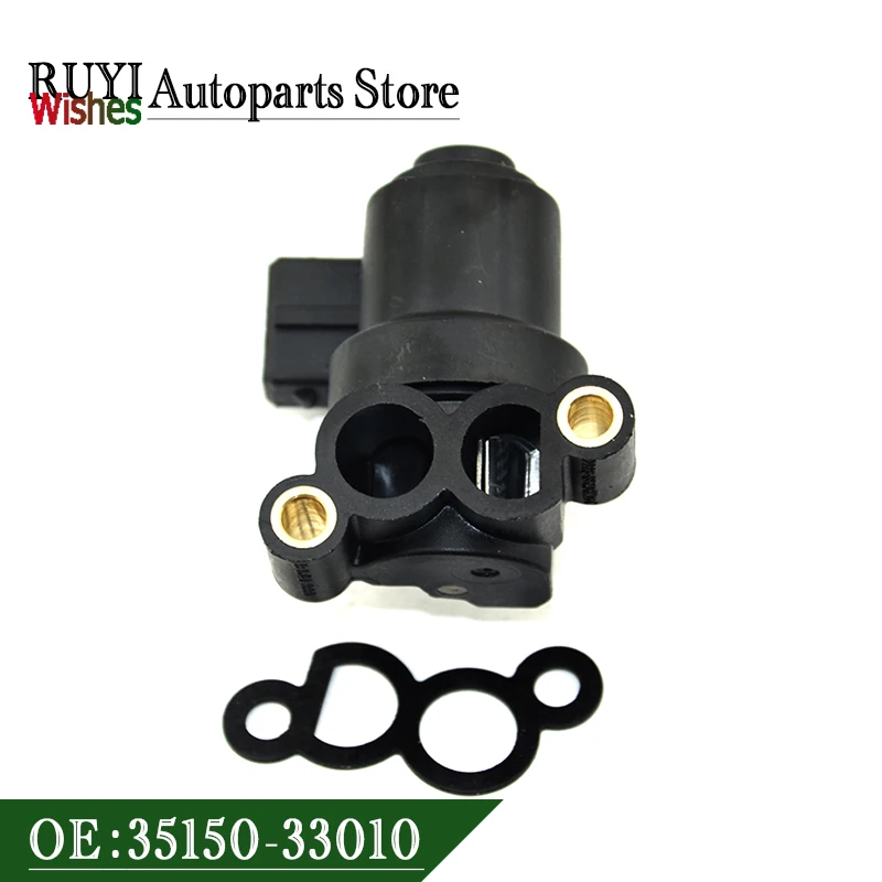 Valve de contrôle d'air de ralenti, pour Hyundai Sonata, Santa Fe, Tiburon, Tucson, Kia Optima, Sportage, Rio, Sephia, magiti, 35150 – 33010