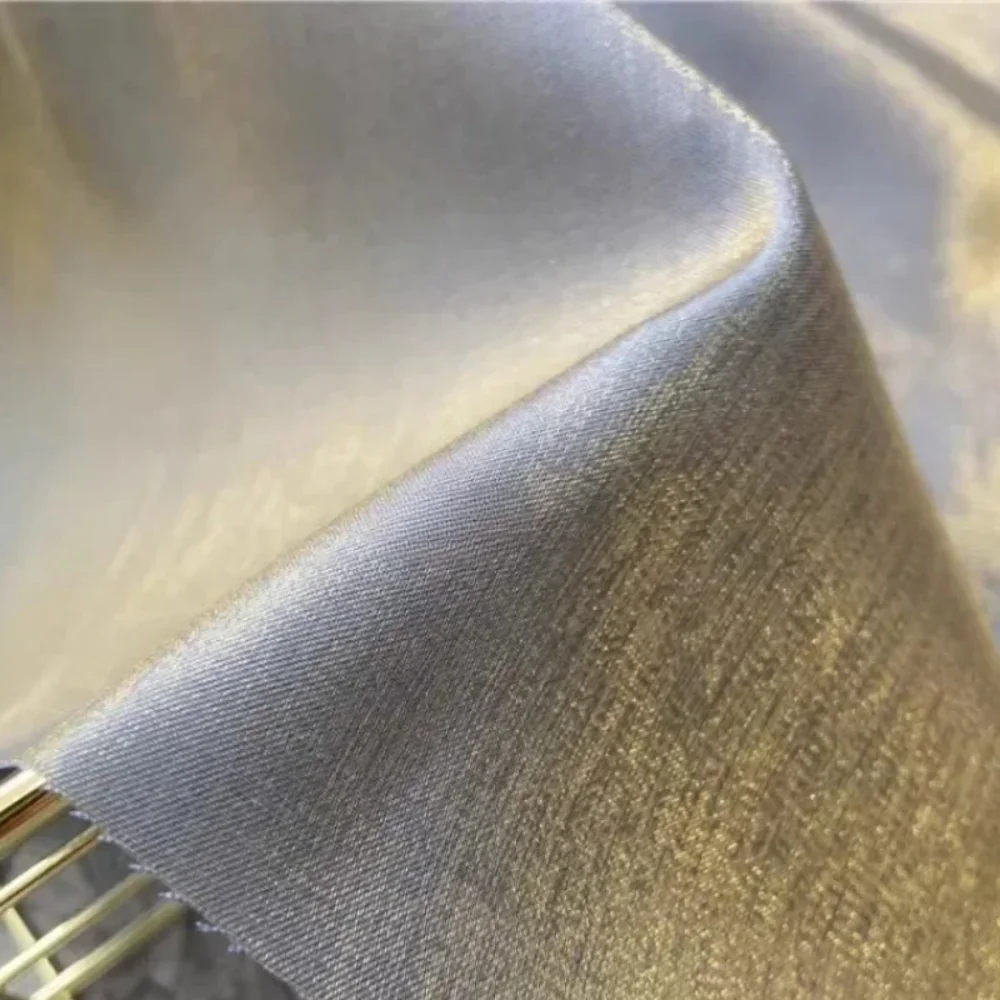 

Глазурованная шелковая атласная ткань, блестящая прозрачная гладкая шелковая юбка, рубашка, ткань, оптовая продажа, ткань для шитья одежды, материал по метрам