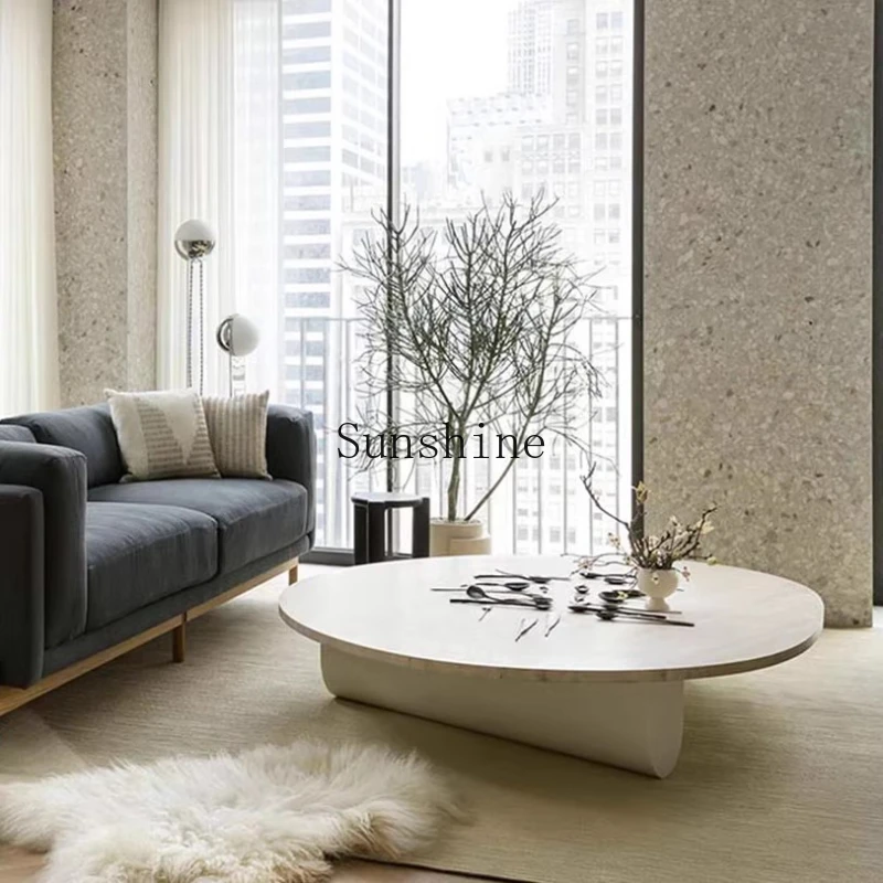 

Italian living room simple modern size apartment art coffee table